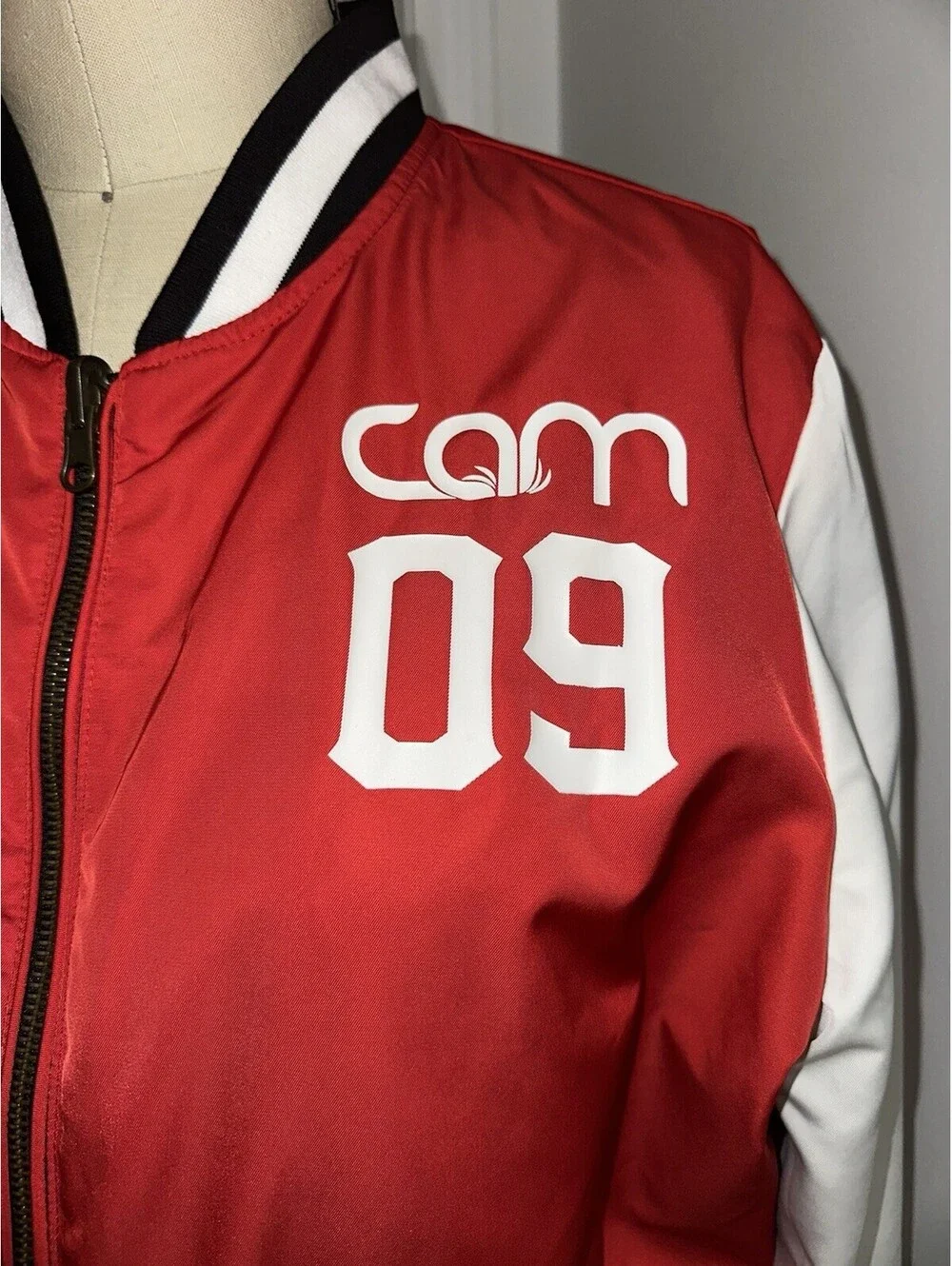 CAM Cannabis Merch Reversible Cropped Jacket Size XL